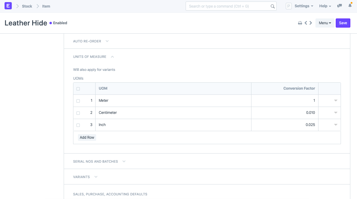 Multiple Units Of Measurement