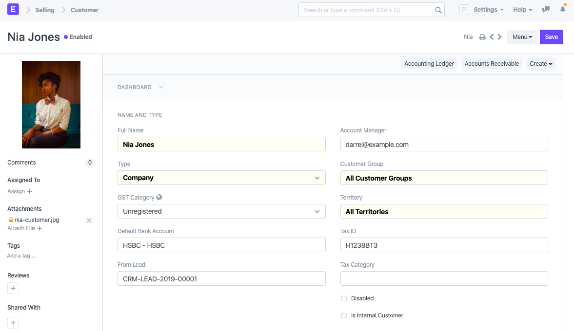 Manage Your Customers